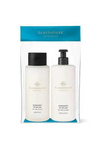 Glasshouse 800Ml Midnight In Milan Body Set - Life Pharmacy Orewa