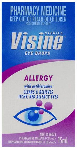 Visine Allergy 15Ml - Life Pharmacy Orewa